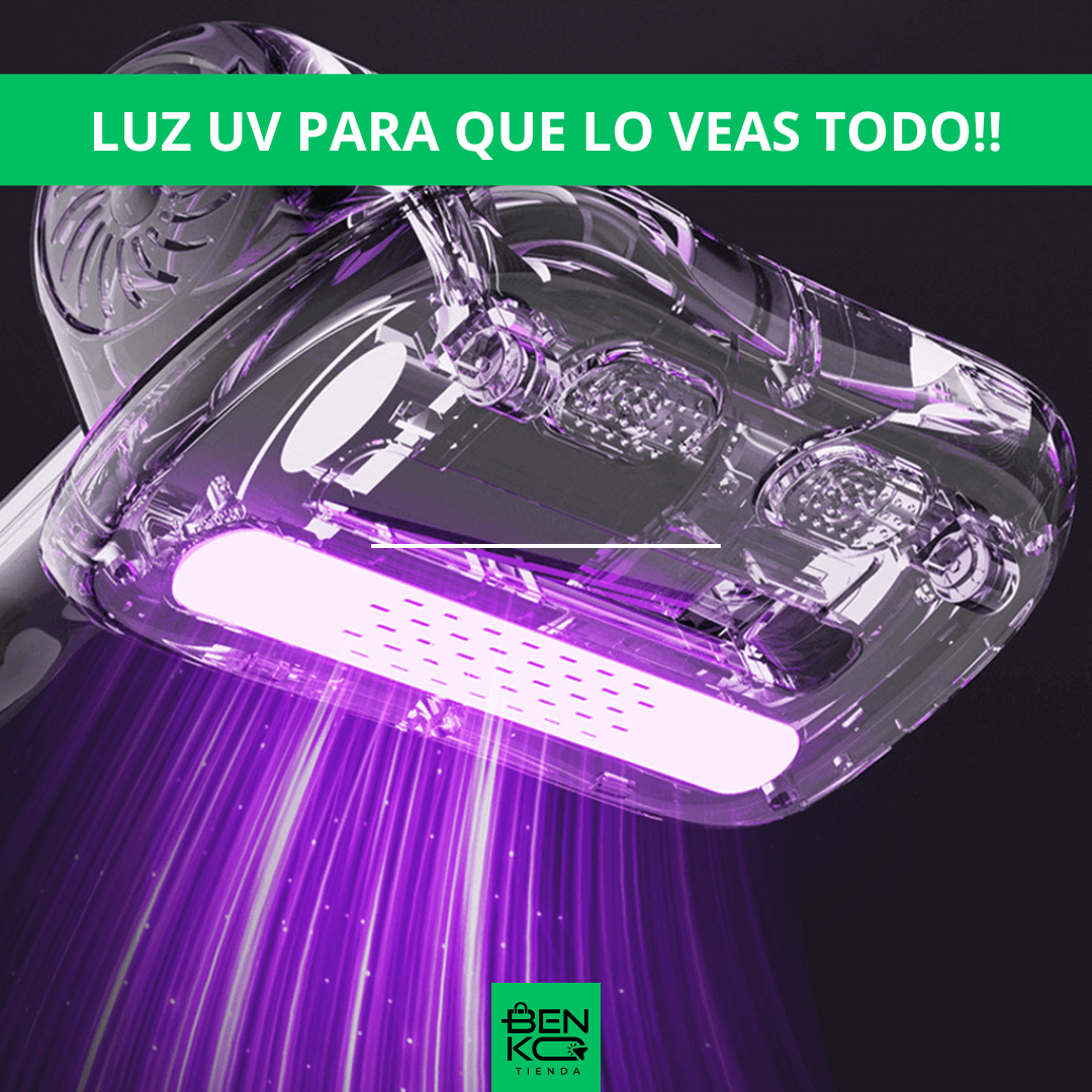 LuzClean : Aspirado + desinfección profunda en un solo paso!