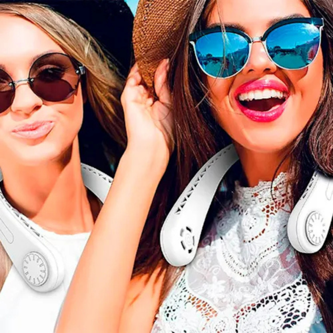 Ventilador de Cuello – Turbo Air – Tu Clima Portátil!