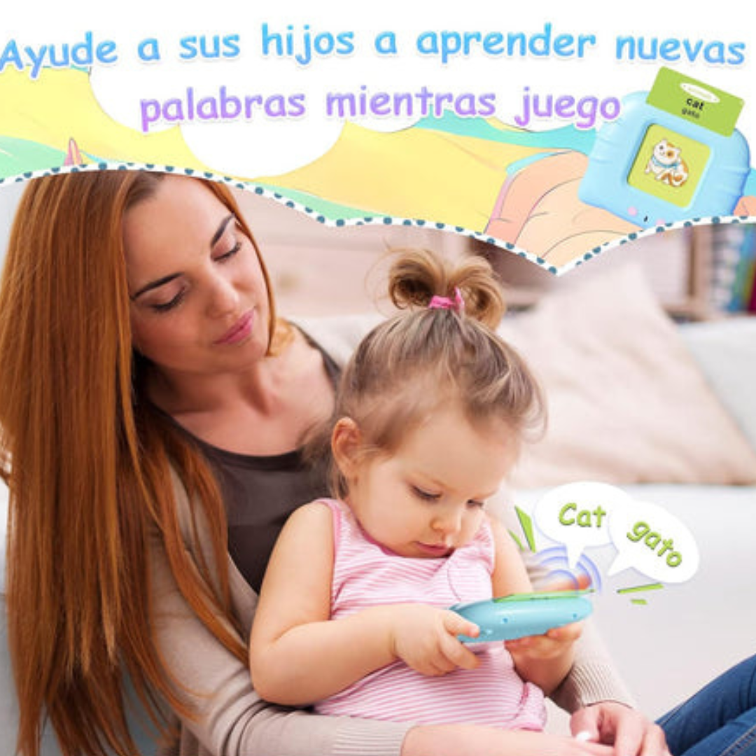 Lector de Tarjetas Bilingüe + 255 Cartas - Inteligentes desdes pequeños!