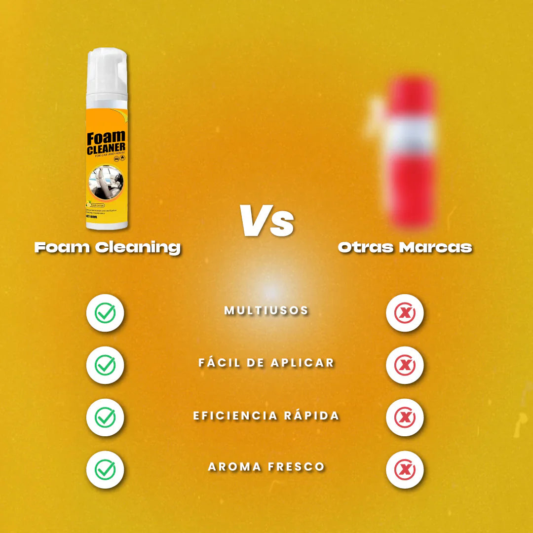 Espuma Renovadora – Limpieza Segura – Todo Como Nuevo en Minutos!