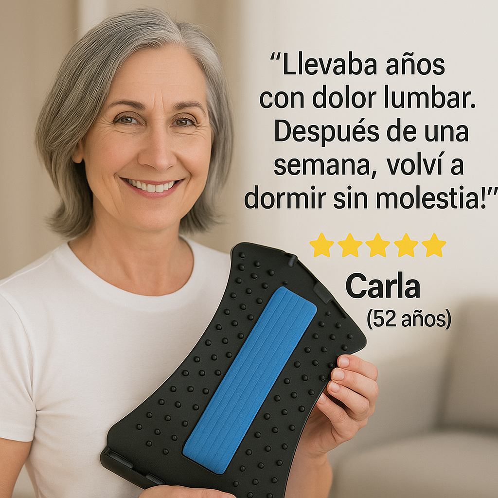 BackRelief Pro™ – Estira, Relaja y Mejora tu Vida!