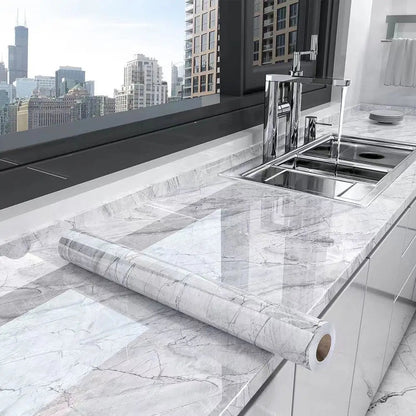 EasyStick™: Vinilo MARMOL Adhesivo - 3Metros para renovarte!
