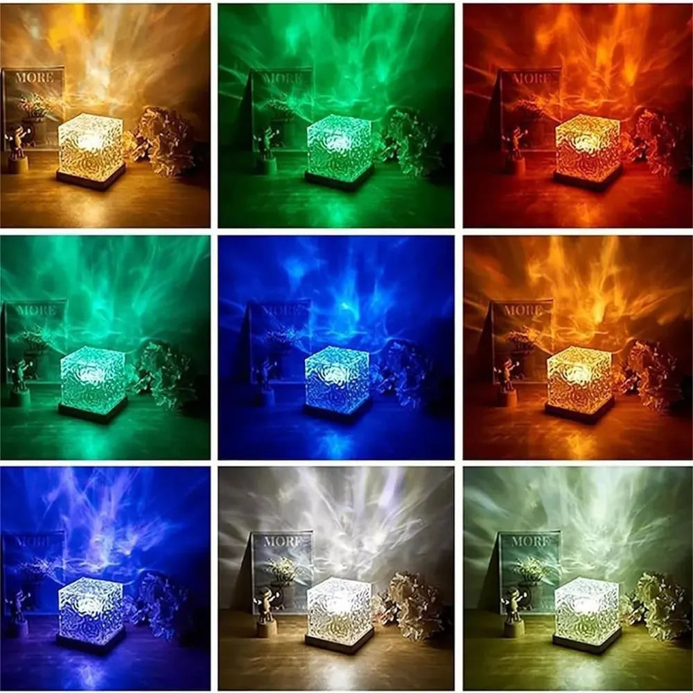 Luz Cubo – Proyecta Serenidad – Tu Santuario de Calma Personal!