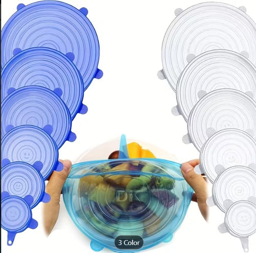 Tapaderas de Silicona Elásticas