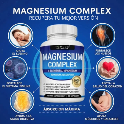 Magnesio Premium – Energía y Recuperación – Tu salud es lo primero!