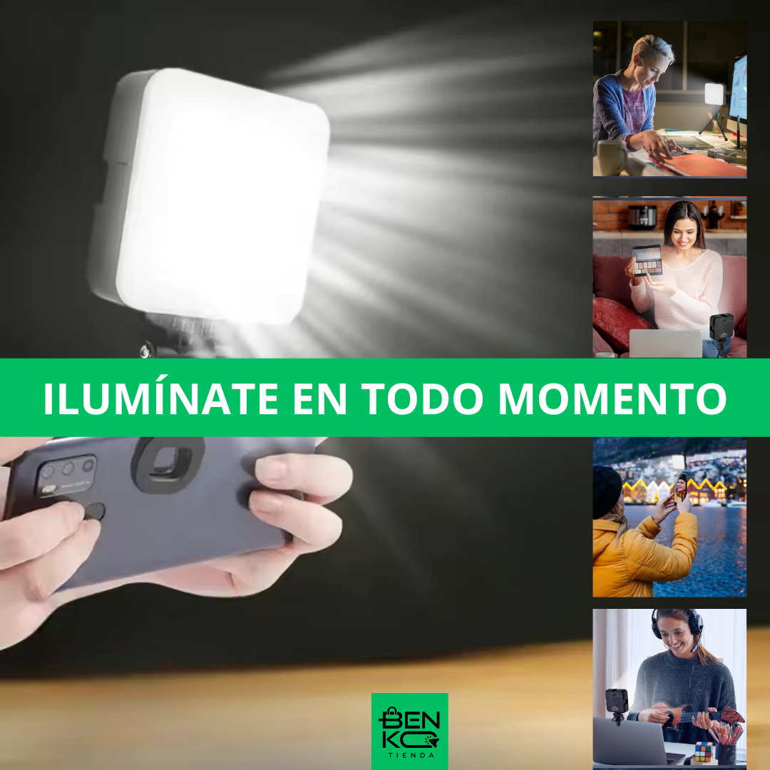 LUZ MÁGICA Portable: Ilumina cada momento como un profesional!