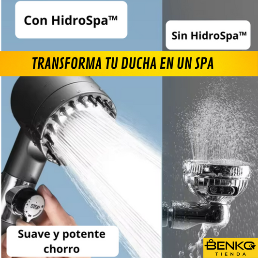 Cabezal Ducha Alta Presión + Filtro Agua GRATIS!