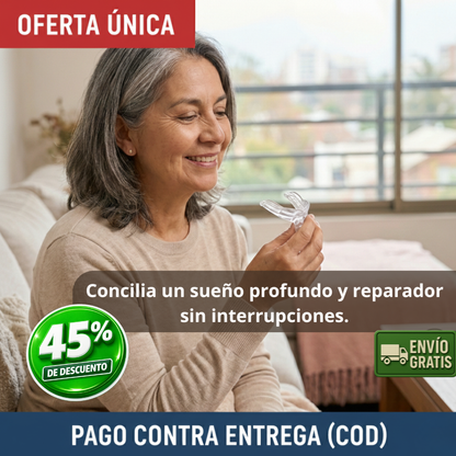 Boquilla Anti Ronquidos – Dormir Sin Ruido – Descanso Tranquilo Desde La Primera Noche!