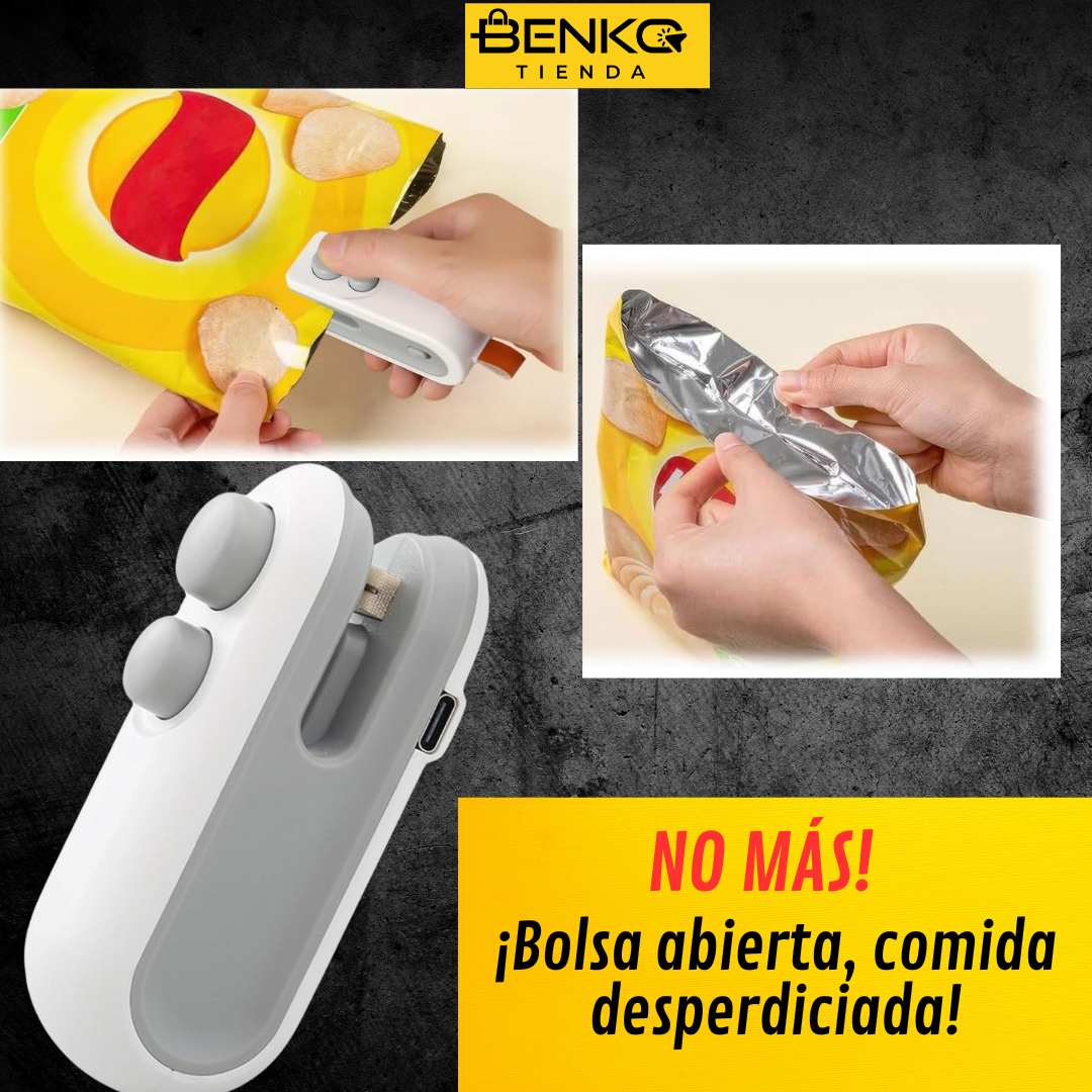 Sellador de Bolsas Recargable!