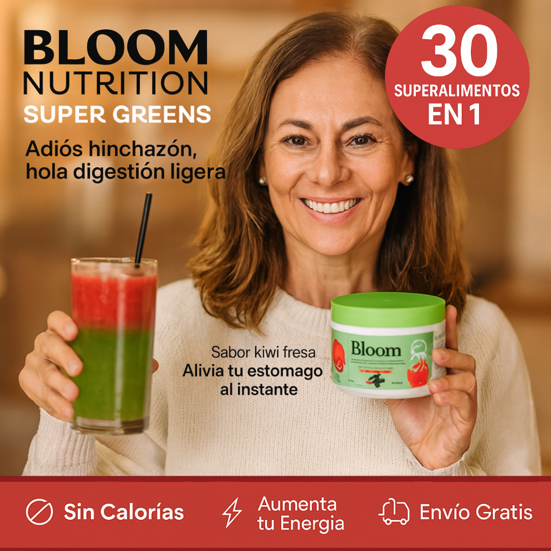 VERDE BLOOM : Tu Cucharada Diaria Anti-inflamatoria!