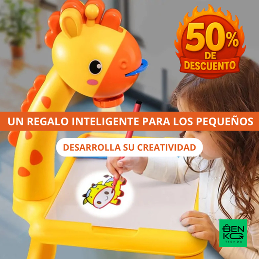 Proyector Creativo Montessori – Juega, Traza y Crea – Regala juego, no pantallas!