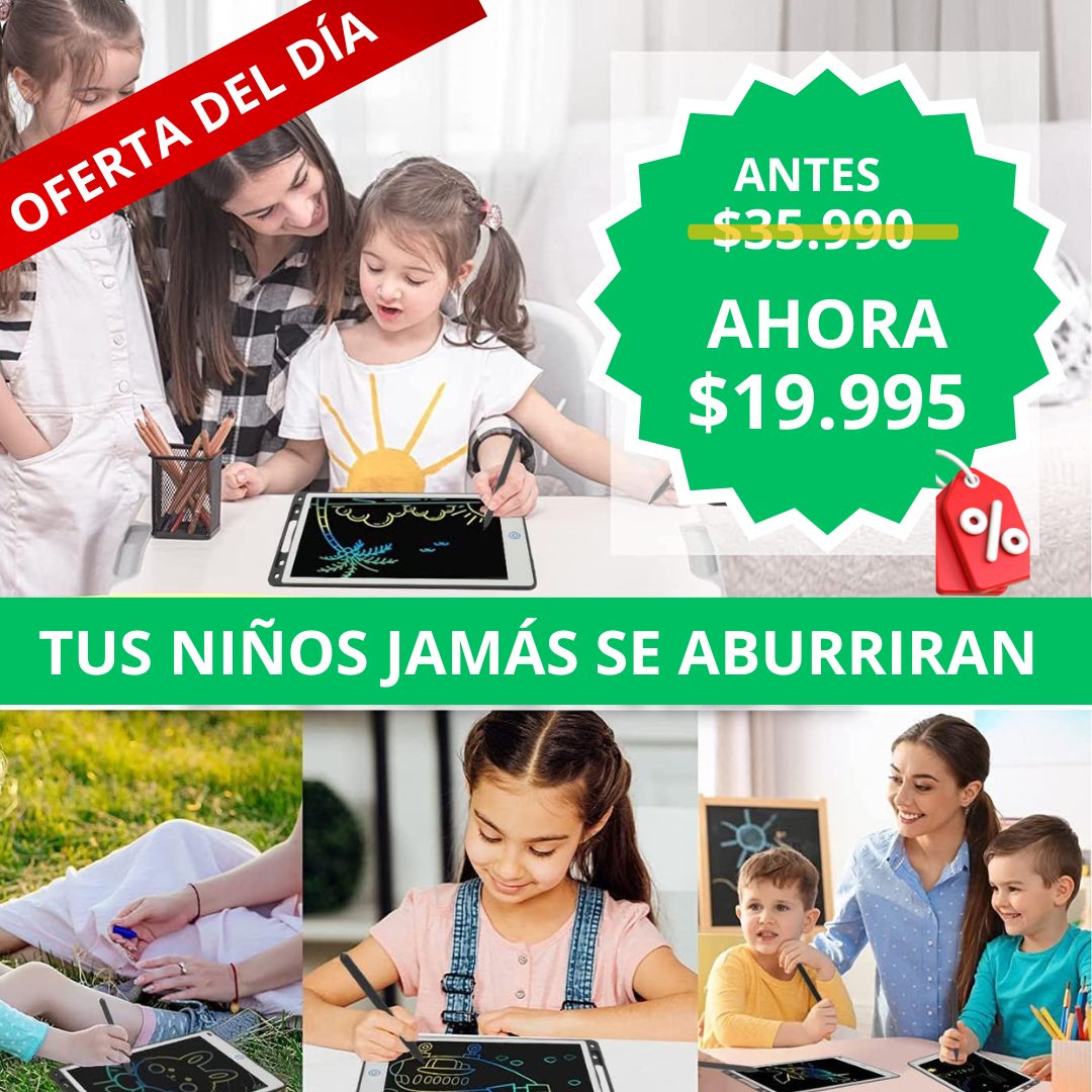 Tablet Mágica de Dibujo: Niños NUNCA aburridos!