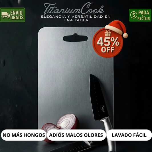 Tabla Inoxidable 20x30cm - Diseñada para hacerte la vida más fácil!