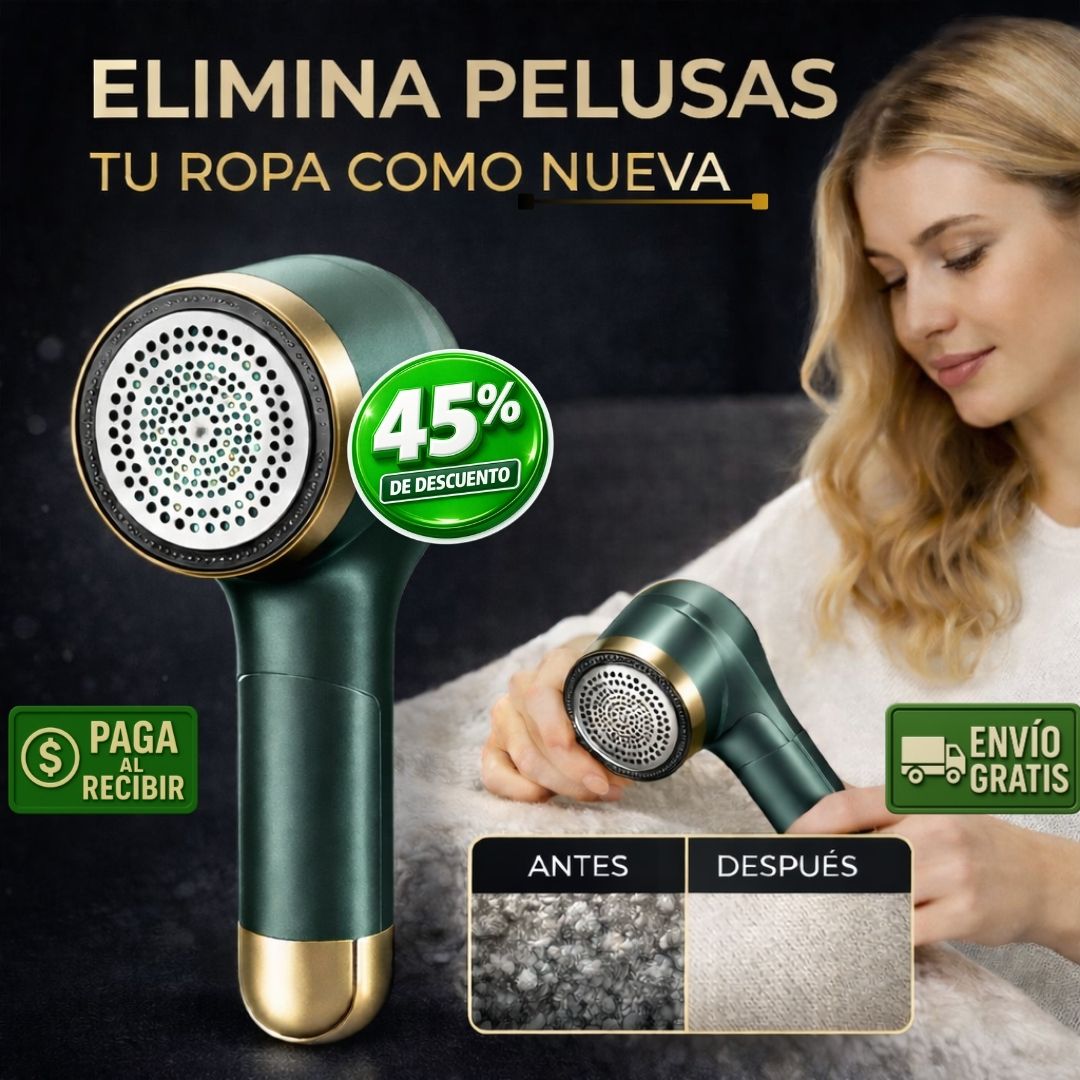 Saca Pelusas Renovador de Ropa – Limpieza Profunda – En Segundos!