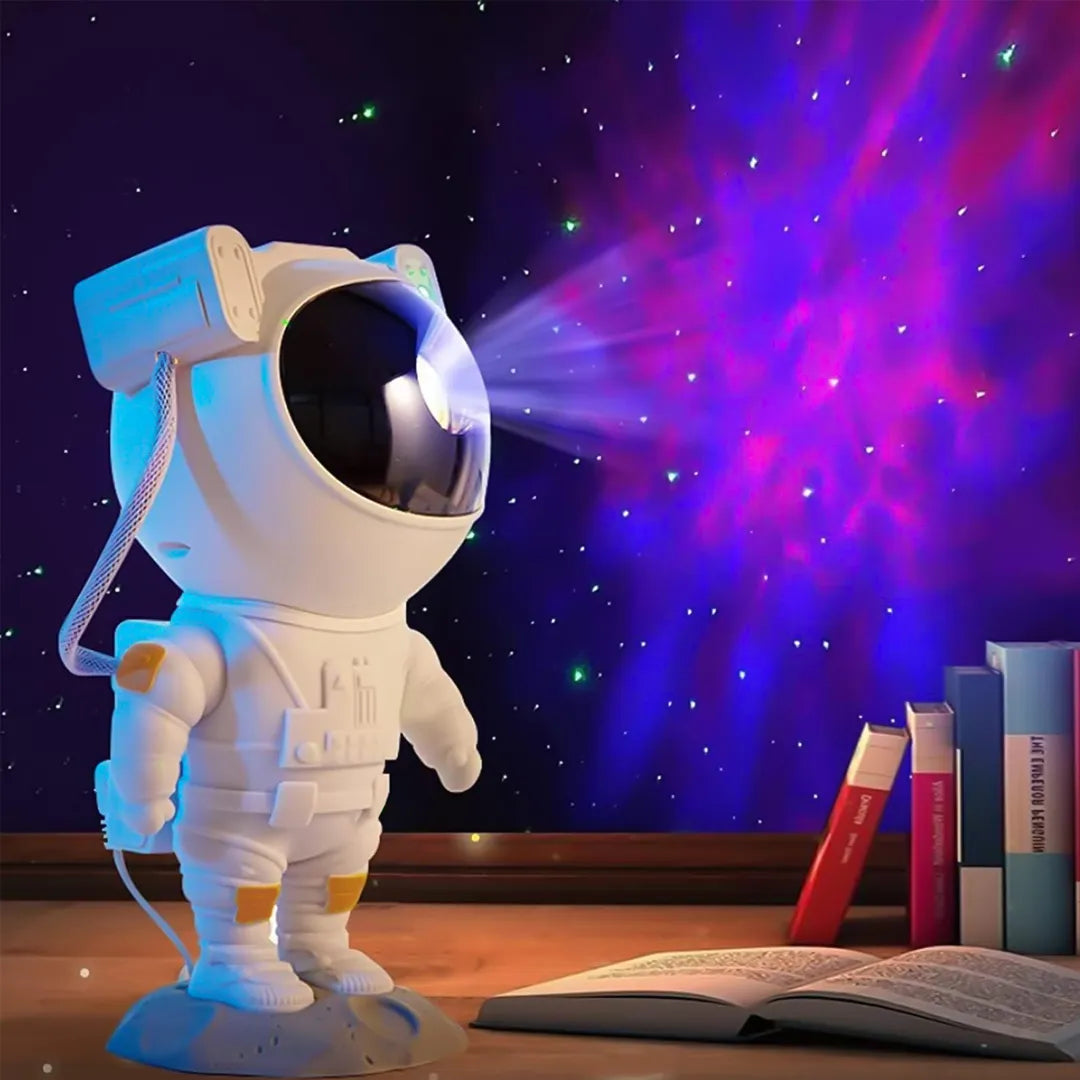 Proyector Astronauta Galaxia – Noche Sin Miedo – Niños Duermen Solos!