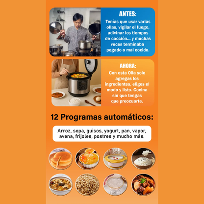 OLLAMIX  AUTOMATICA - Multifunción - Tu cocinero robot!