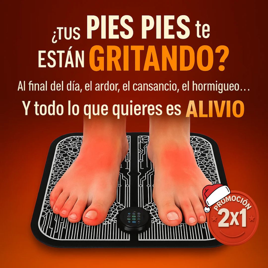 2x1 Masajeador ZEN: Alivio y circulación instantánea - Pies Sin dolor!