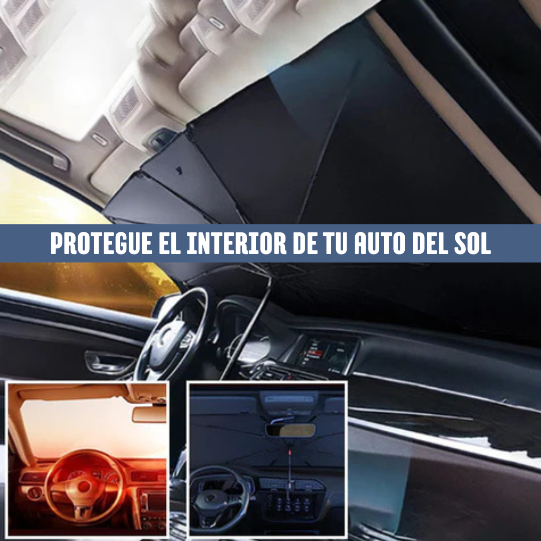 Protector Solar de Auto – Plegable, Estético y Funcional!