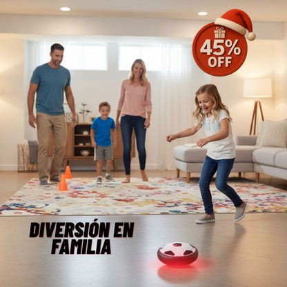 Pelota Deslizante LED – Juego Activo dentro de casa - No pararán de disfrutar!