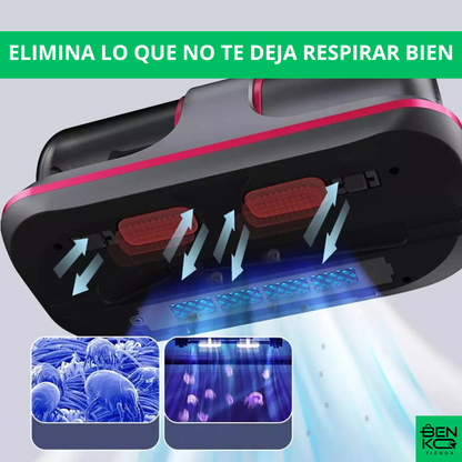 LuzClean : Aspirado + desinfección profunda en un solo paso!