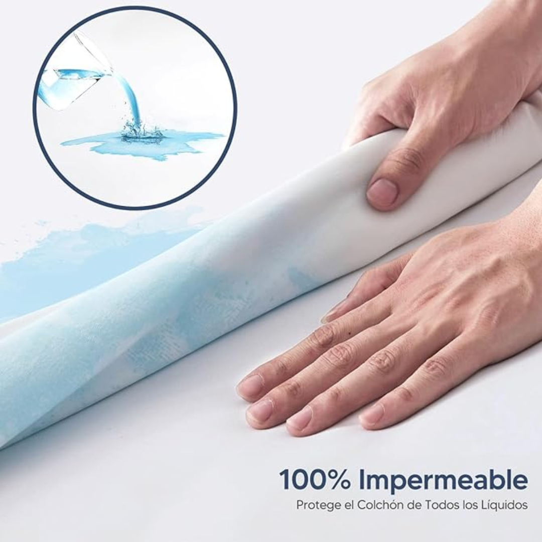 CubreColchón Acolchado – Sueño Seco y Cómodo!