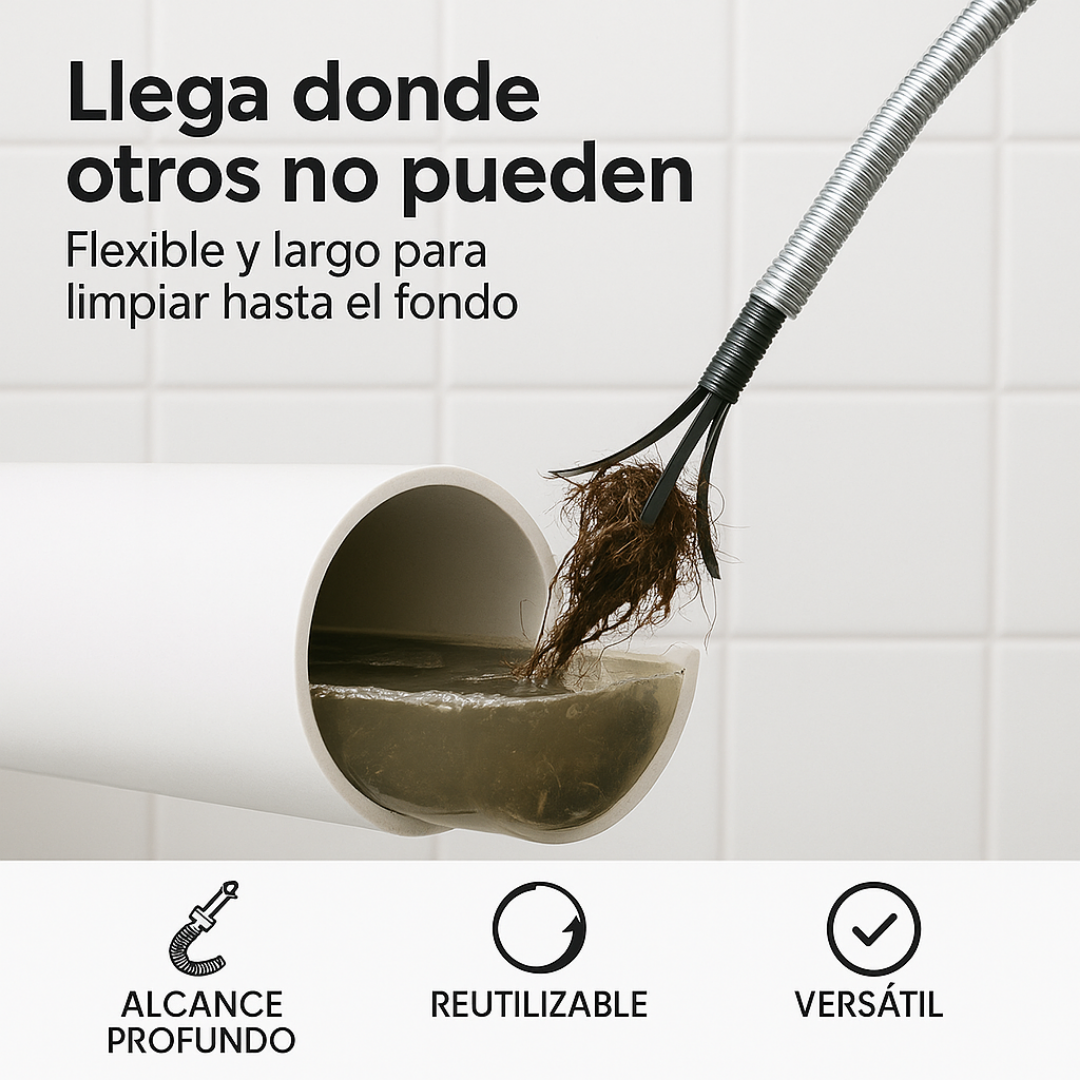 DrenaFix3: Destapa en segundos sin Esfuerzo!