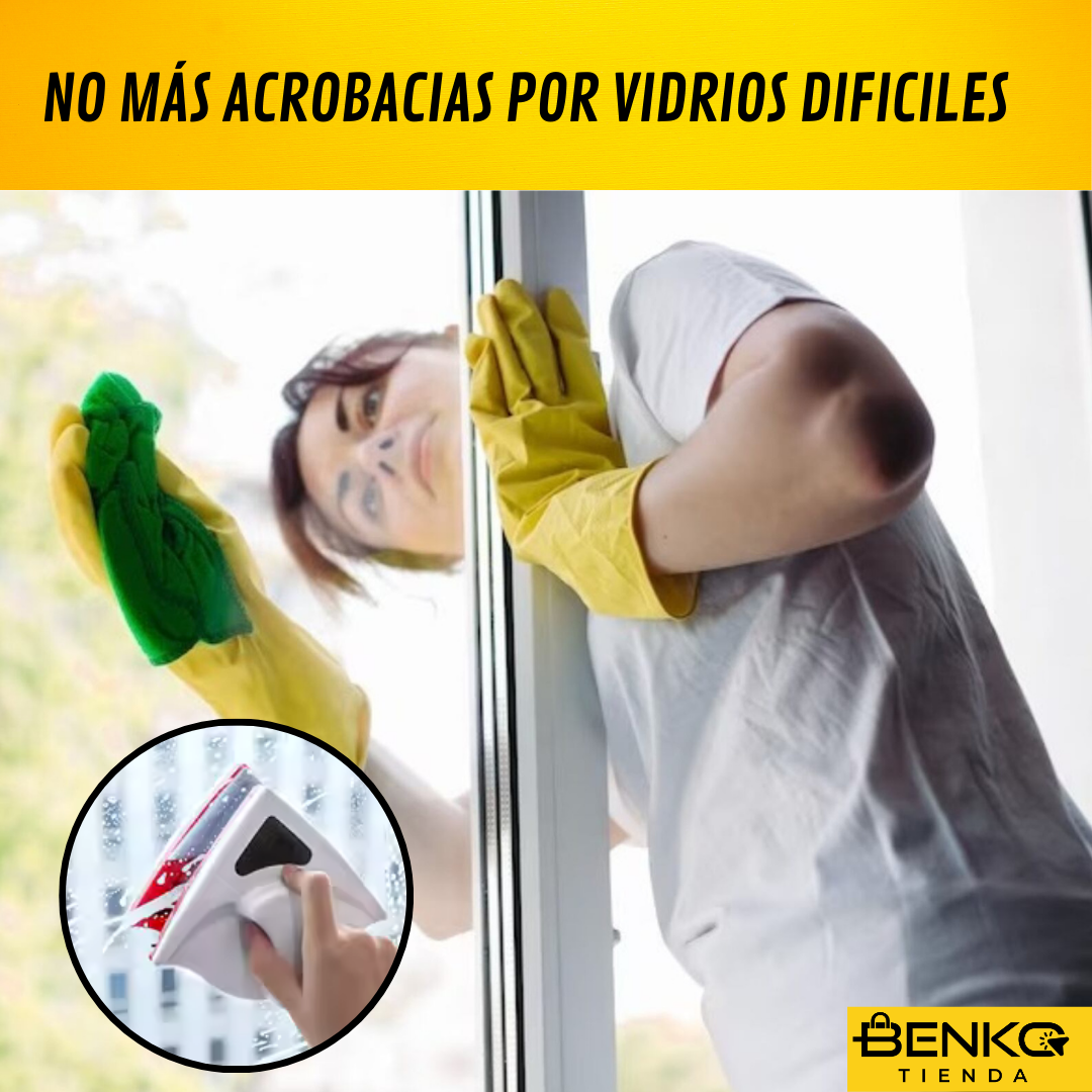 Limpia Vidrios Magnético Moderno