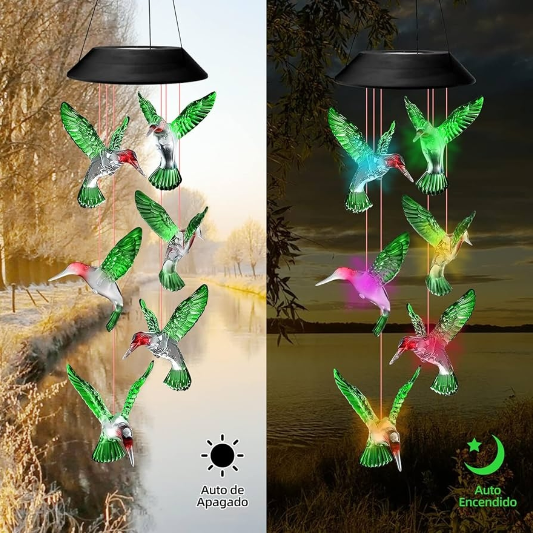 Luz Colgante Solar – Ilumina Fácil – Jardín Encantador Sin Cables