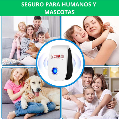 2x1  REPELENTE ULTRASÓNICO: Protección Total sin Veneno!