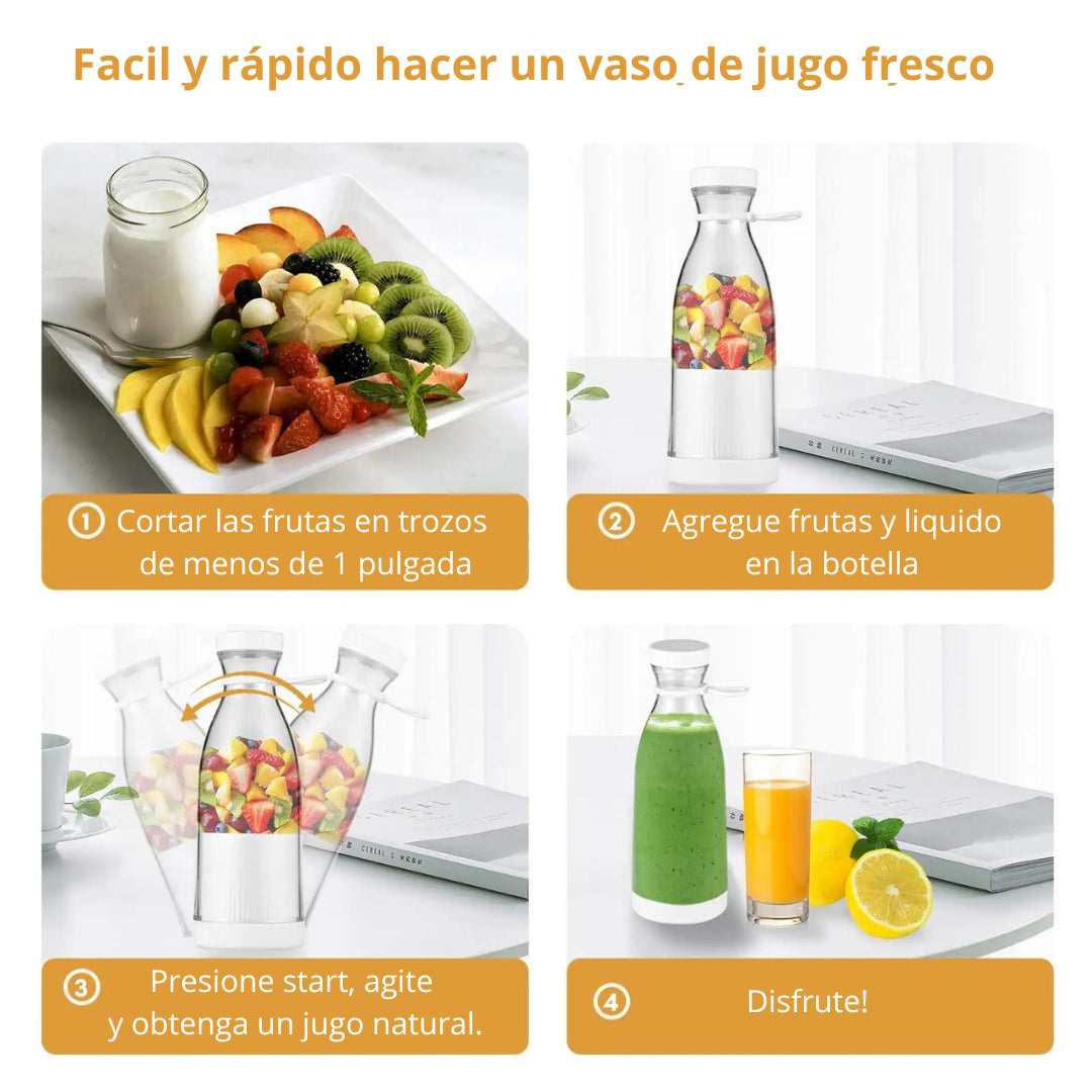 Licuadora Portátil – Batidos Instantáneos – Energía en Movimiento!