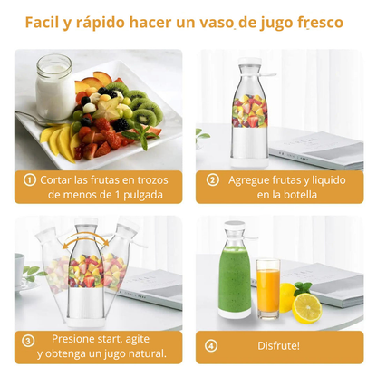 Licuadora Portátil – Batidos Instantáneos – Energía en Movimiento!