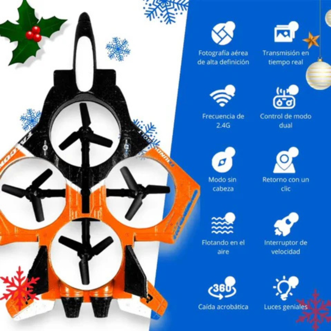 Dron Avion Volador – Vuelo Estable – El mejor regalo para niños!