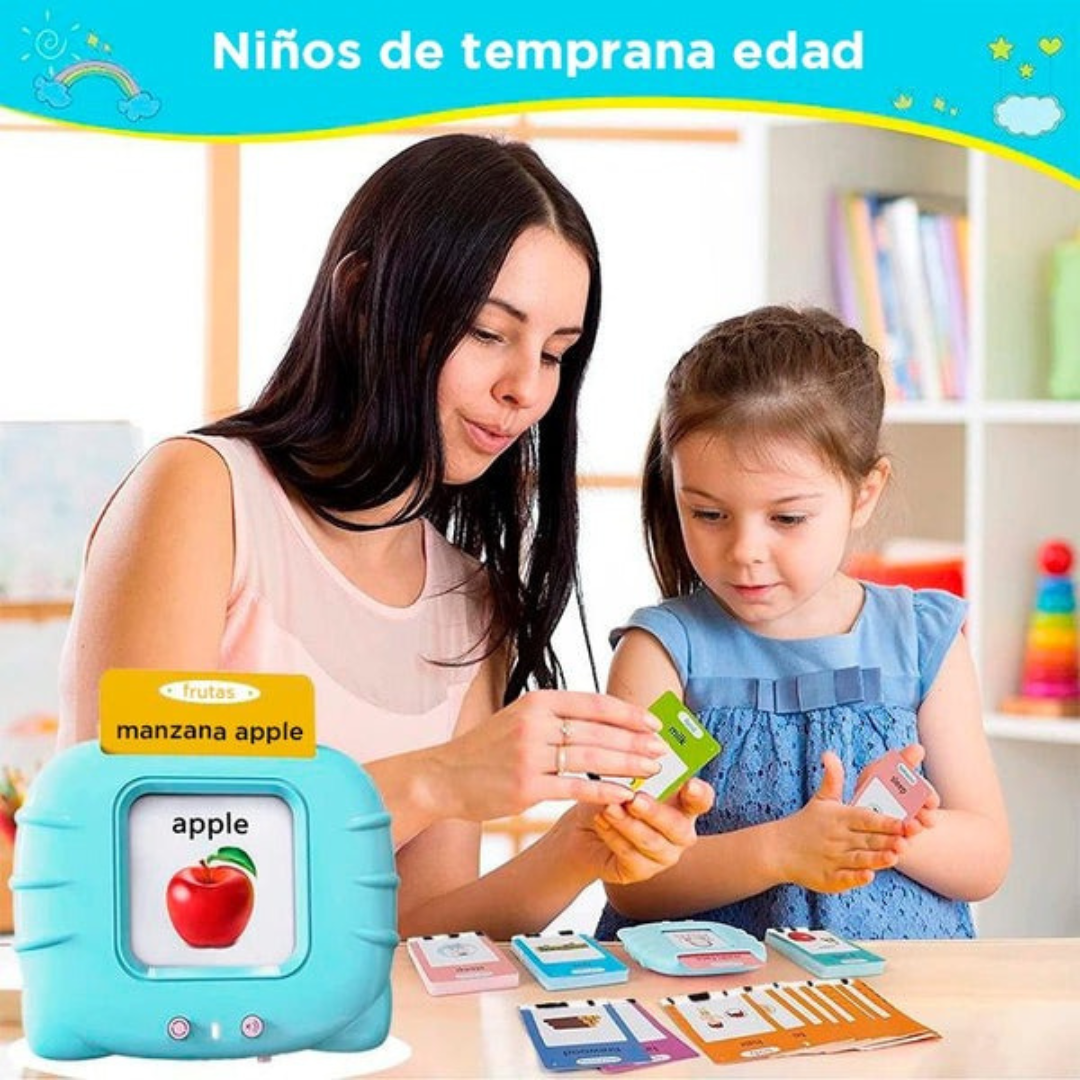 Lector de Tarjetas Bilingüe + 255 Cartas - Inteligentes desdes pequeños!