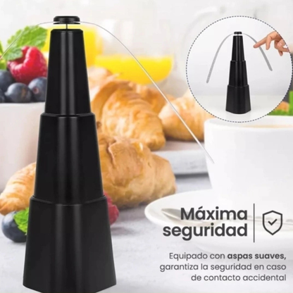 Repele Moscas – Hélices Suaves – Comida y picoteos tranquilos!