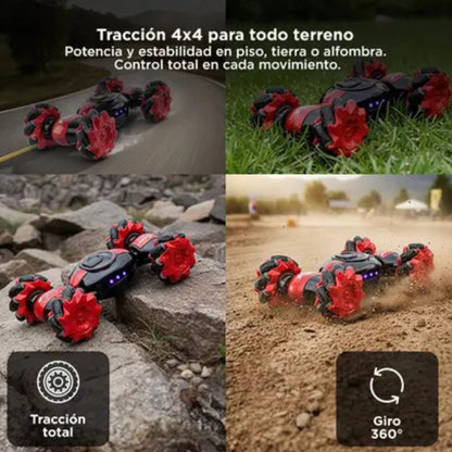 AcroCar 4x4 - Sigue el movimiento de tu mano - Entretención sin límites!