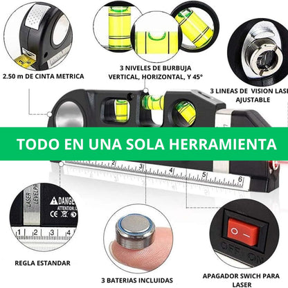 Láser Regla Inteligente – La Todo-en-Uno que Necesitas