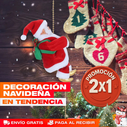 2X1 Magic Santa – Escalador Animado - Tu navidad inolvidable!