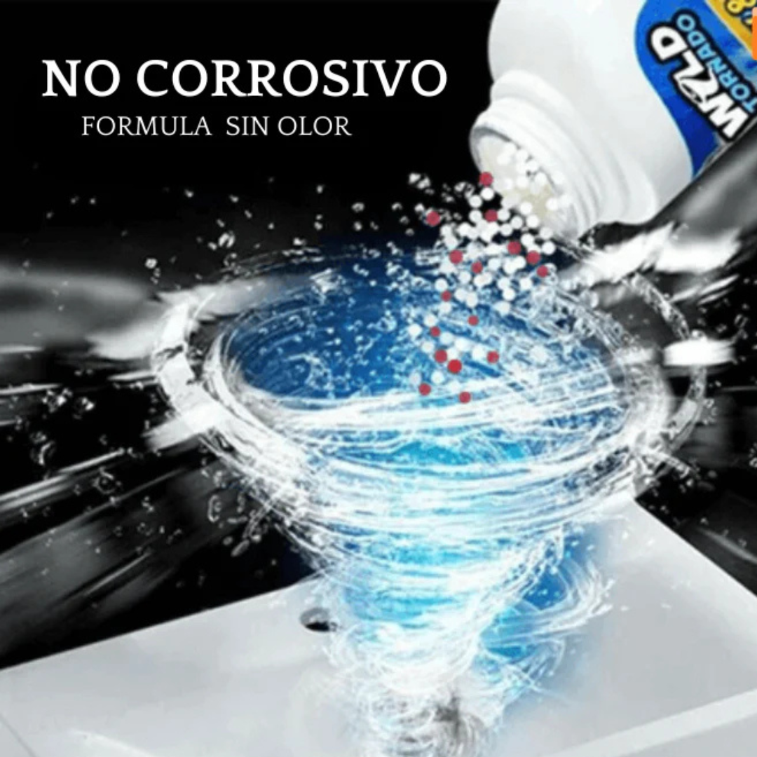 3X1 Polvo Destapador de Cañerías – Acción Potente – Sin Olores ni Obstrucciones!