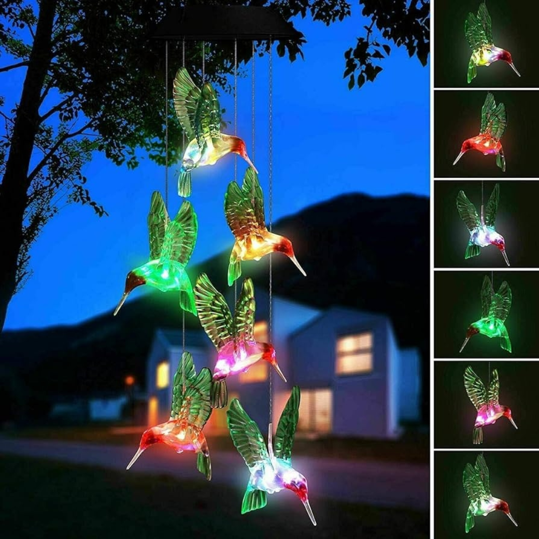 Luz Colgante Solar – Ilumina Fácil – Jardín Encantador Sin Cables