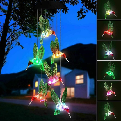 Luz Colgante Solar – Ilumina Fácil – Jardín Encantador Sin Cables