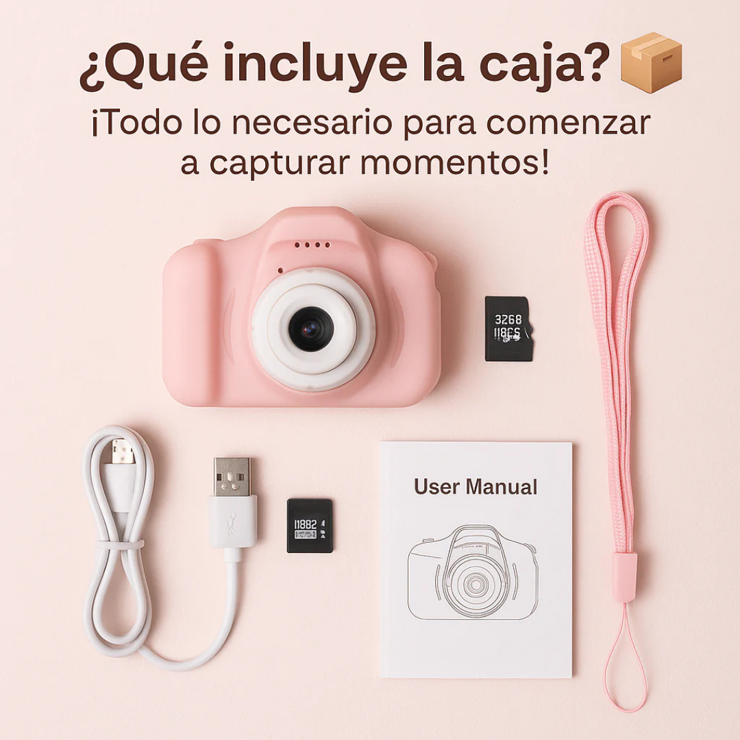 MiniCam Pocket – Su primera cámara compacta - Niños felices!