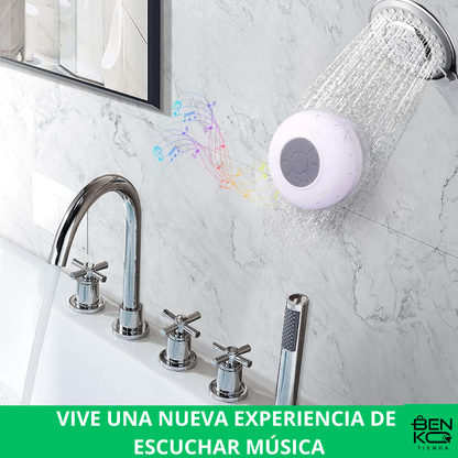 Parlante Bluetooth Para La Ducha: Canta y escucha donde más te gusta!