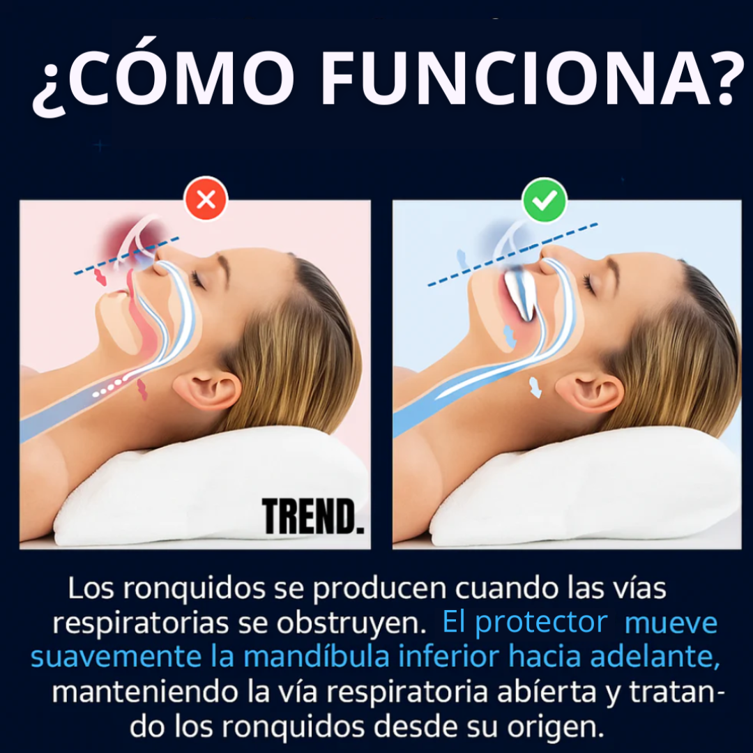 Boquilla Anti Ronquidos – Dormir Sin Ruido – Descanso Tranquilo Desde La Primera Noche!