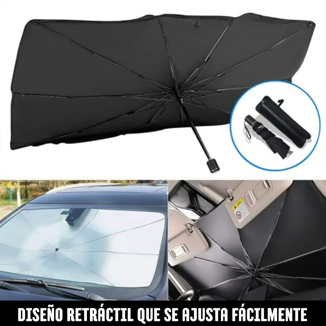 Protector Solar de Auto – Plegable, Estético y Funcional!