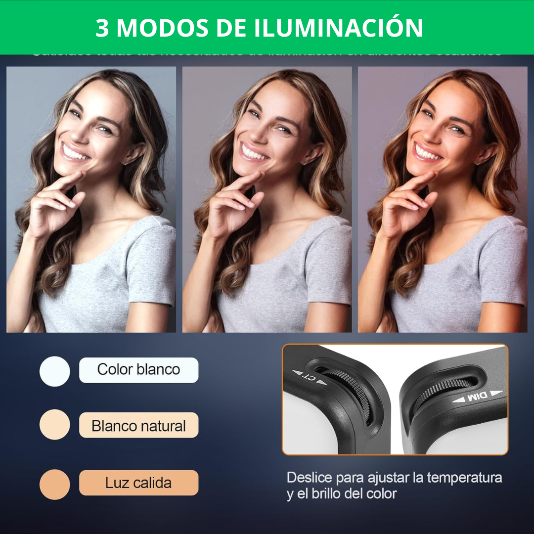 LUZ MÁGICA Portable: Ilumina cada momento como un profesional!