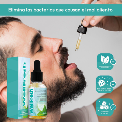Well Fresh™ | Gotas naturales para el mal aliento !