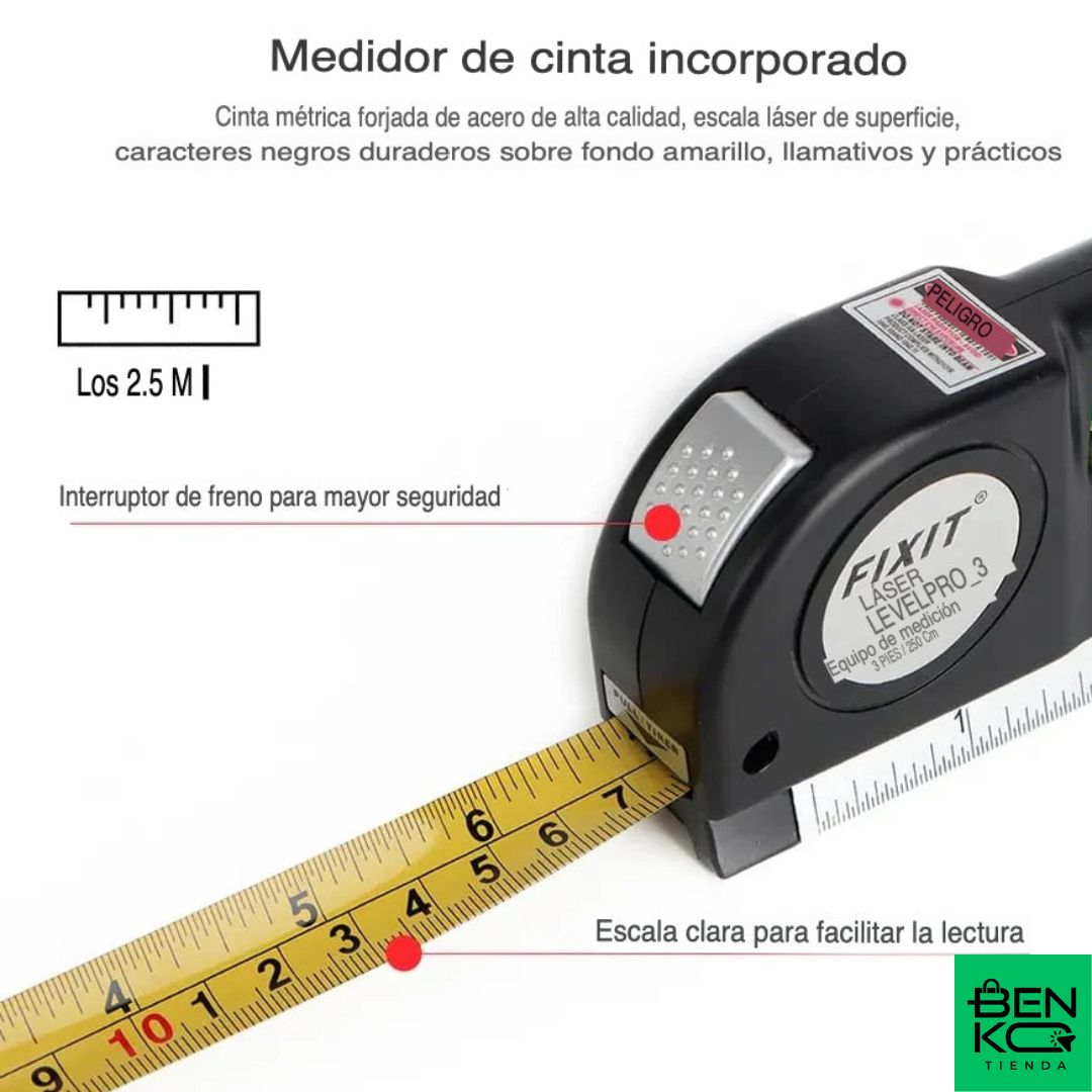 Láser Regla Inteligente – La Todo-en-Uno que Necesitas