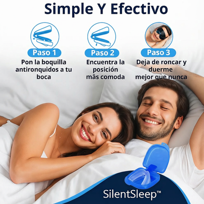 Boquilla Anti Ronquidos – Dormir Sin Ruido – Descanso Tranquilo Desde La Primera Noche!