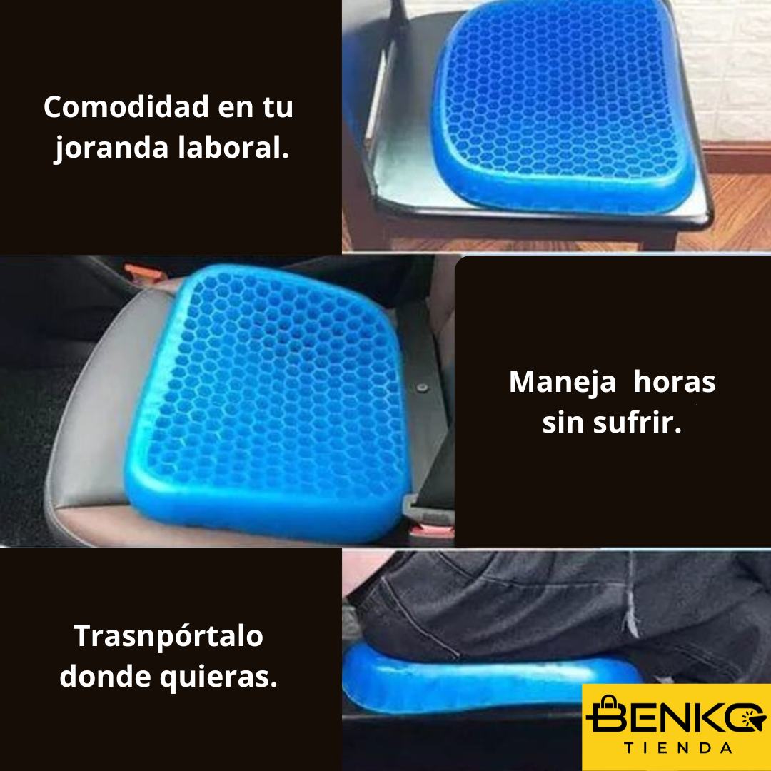 Cojín de Gel – Confort Ergonómico – Comodidad Todo el Día