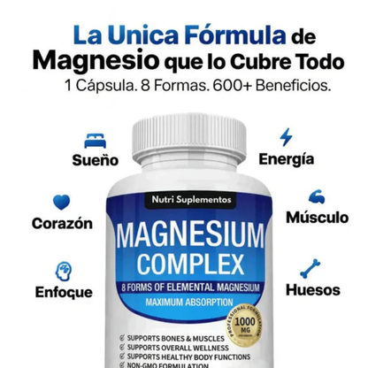 Magnesio Premium – Energía y Recuperación – Tu salud es lo primero!